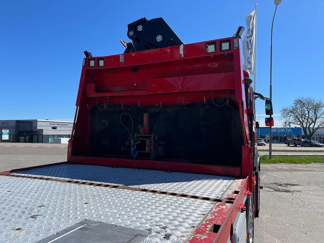 Volvo FM13 460 8x2*6 Maskinbil med stor kran, Euro 6 2017 - Kran