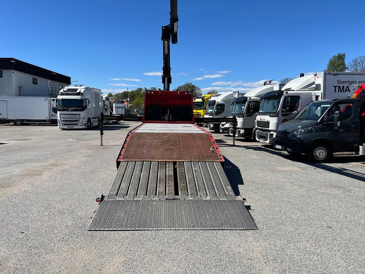 Volvo FM13 460 8x2*6 Maskinbil med stor kran, Euro 6 2017 - Kran