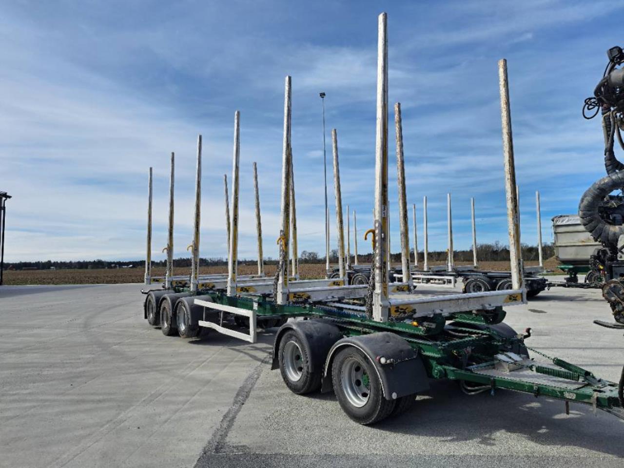 Scania R580 LB 6x4 Timmerbil med kran och sl&auml;p  (Kan dela 2020 - Timmer