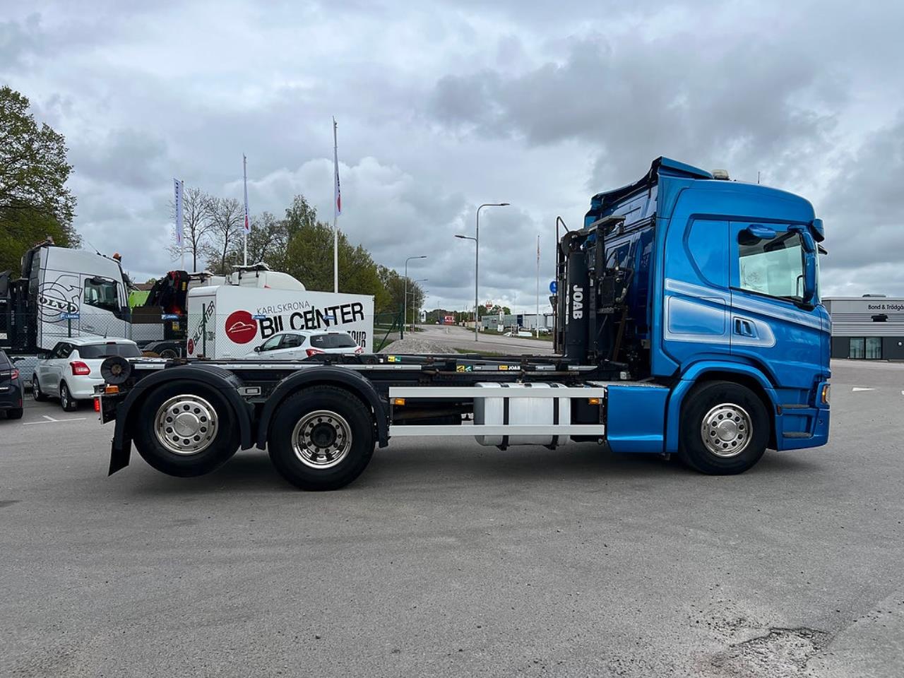 Scania G450 6x2*4 Lastv&auml;xlare, Kranflak Anpassad, Euro 6 2019 - Kran