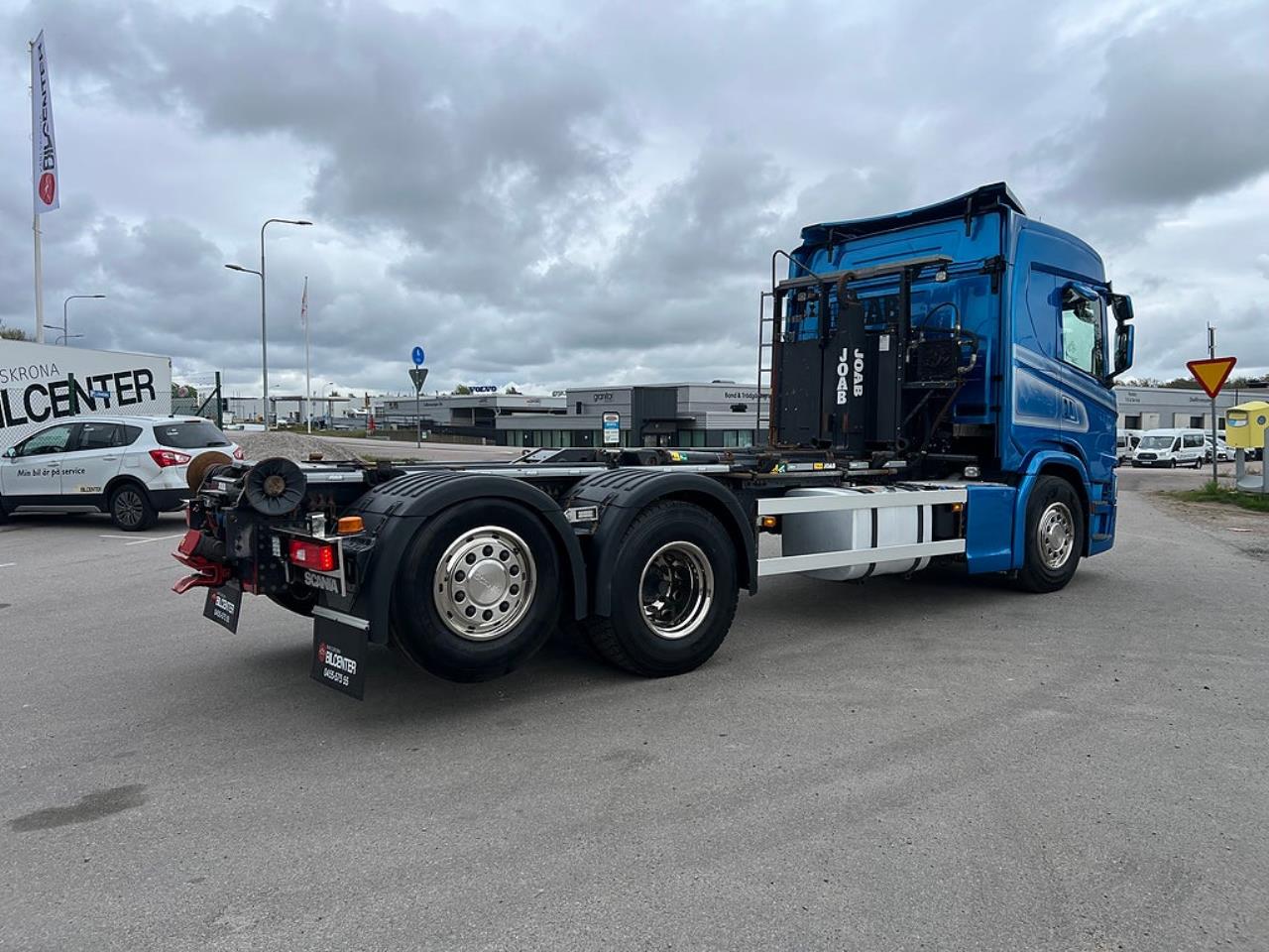 Scania G450 6x2*4 Lastv&auml;xlare, Kranflak Anpassad, Euro 6 2019 - Kran