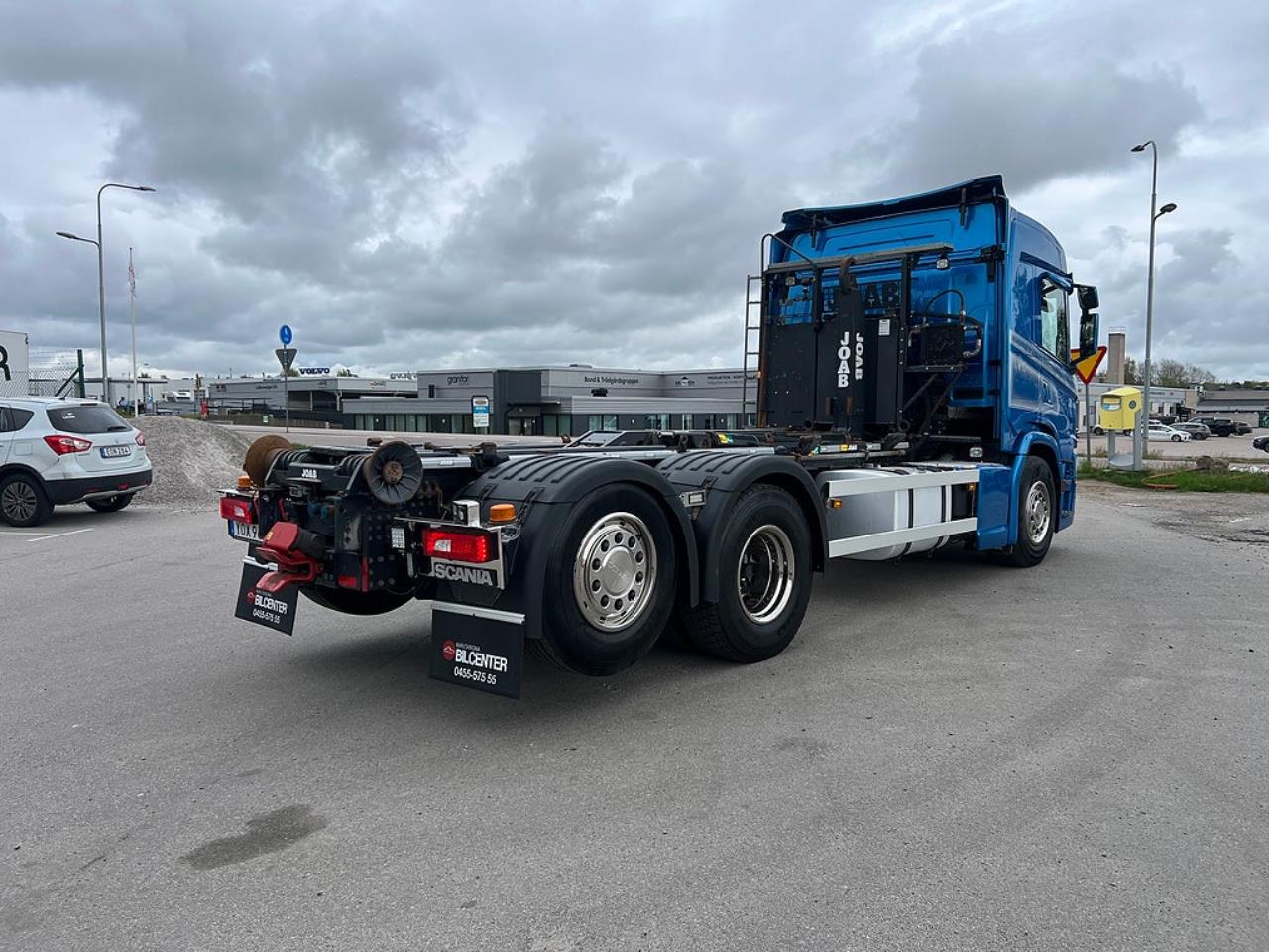Scania G450 6x2*4 Lastv&auml;xlare, Kranflak Anpassad, Euro 6 2019 - Kran