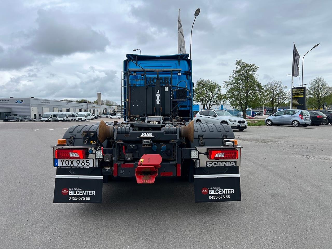 Scania G450 6x2*4 Lastv&auml;xlare, Kranflak Anpassad, Euro 6 2019 - Kran