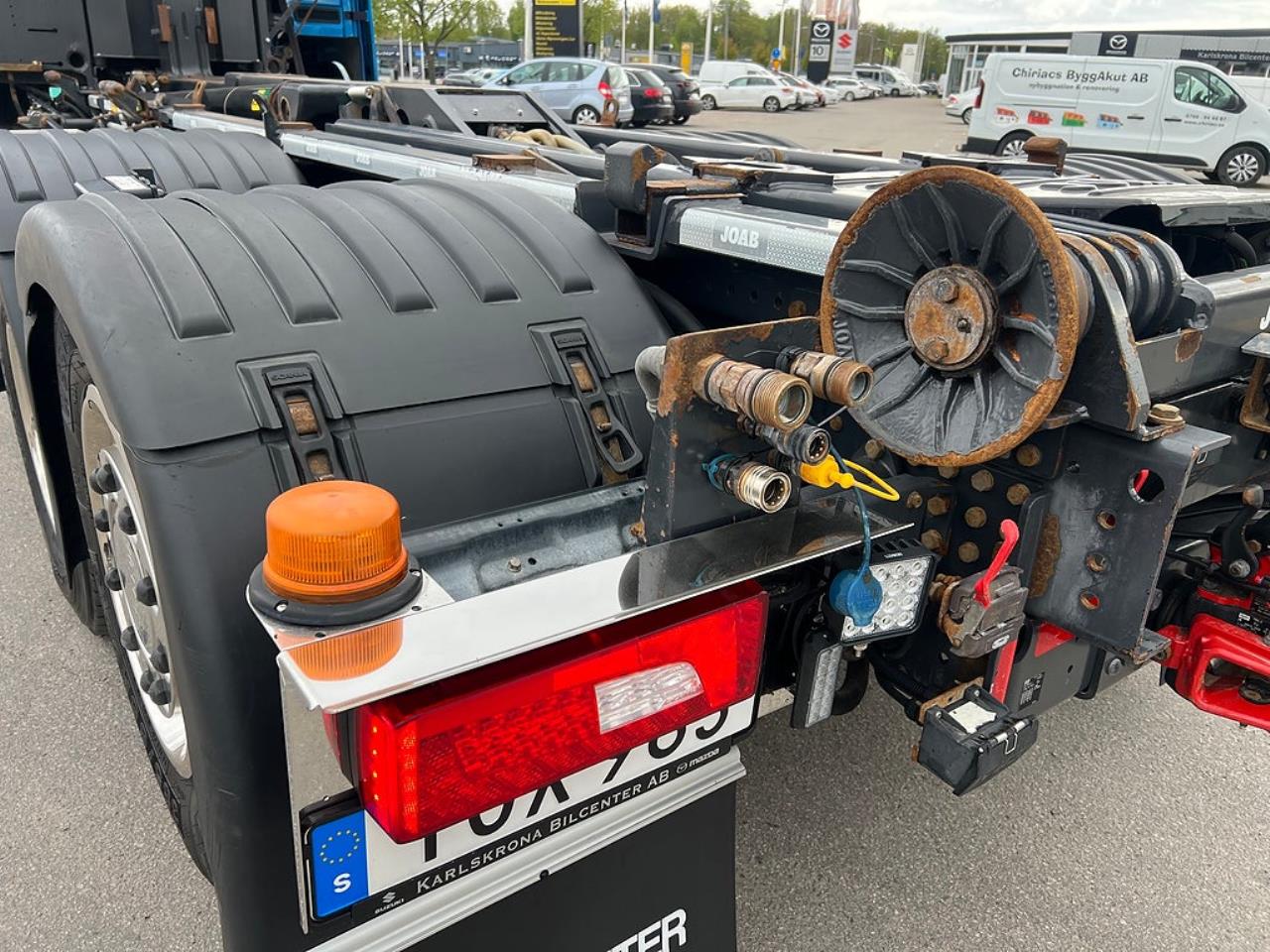 Scania G450 6x2*4 Lastv&auml;xlare, Kranflak Anpassad, Euro 6 2019 - Kran