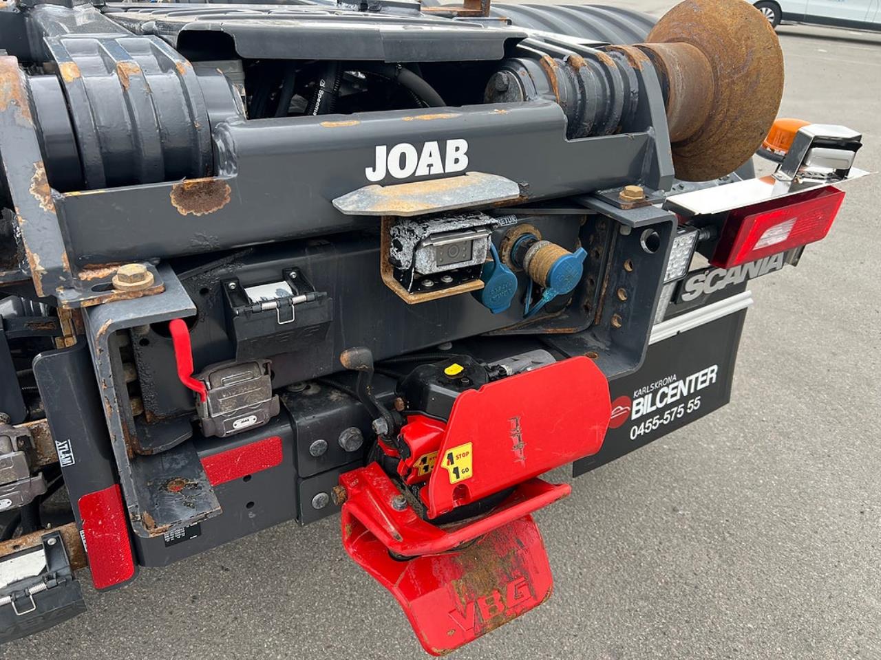 Scania G450 6x2*4 Lastv&auml;xlare, Kranflak Anpassad, Euro 6 2019 - Kran