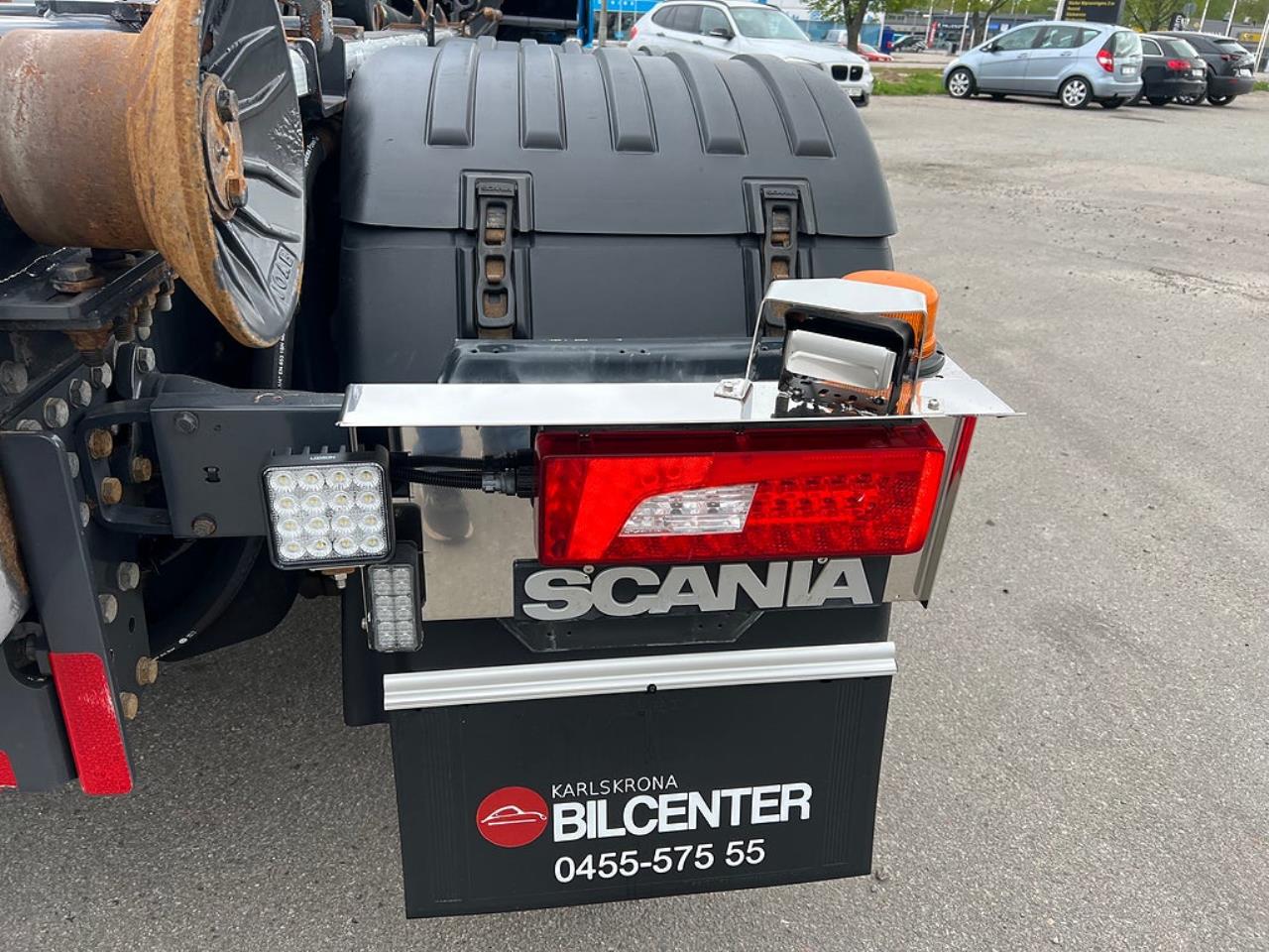 Scania G450 6x2*4 Lastv&auml;xlare, Kranflak Anpassad, Euro 6 2019 - Kran