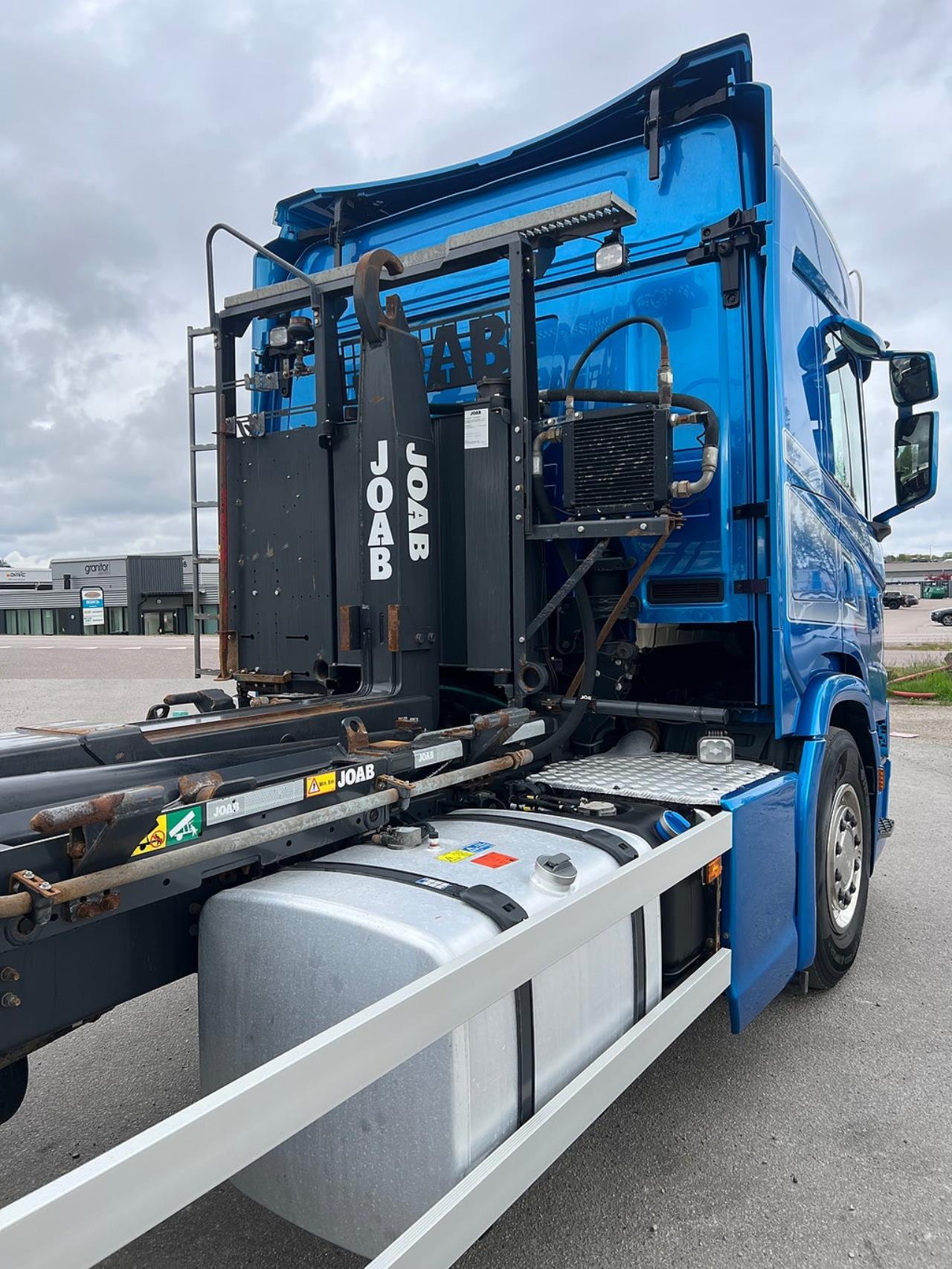 Scania G450 6x2*4 Lastv&auml;xlare, Kranflak Anpassad, Euro 6 2019 - Kran