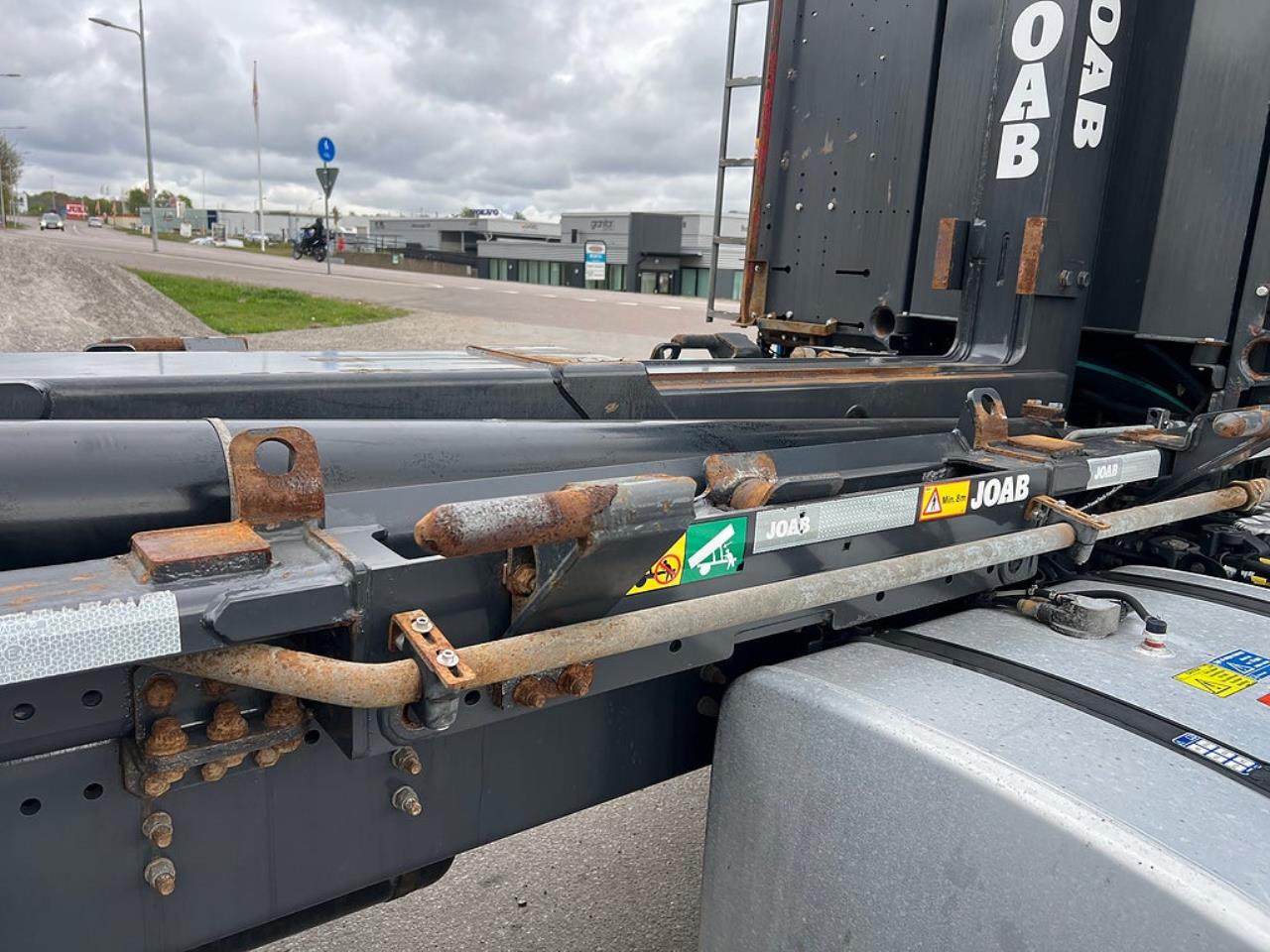 Scania G450 6x2*4 Lastv&auml;xlare, Kranflak Anpassad, Euro 6 2019 - Kran