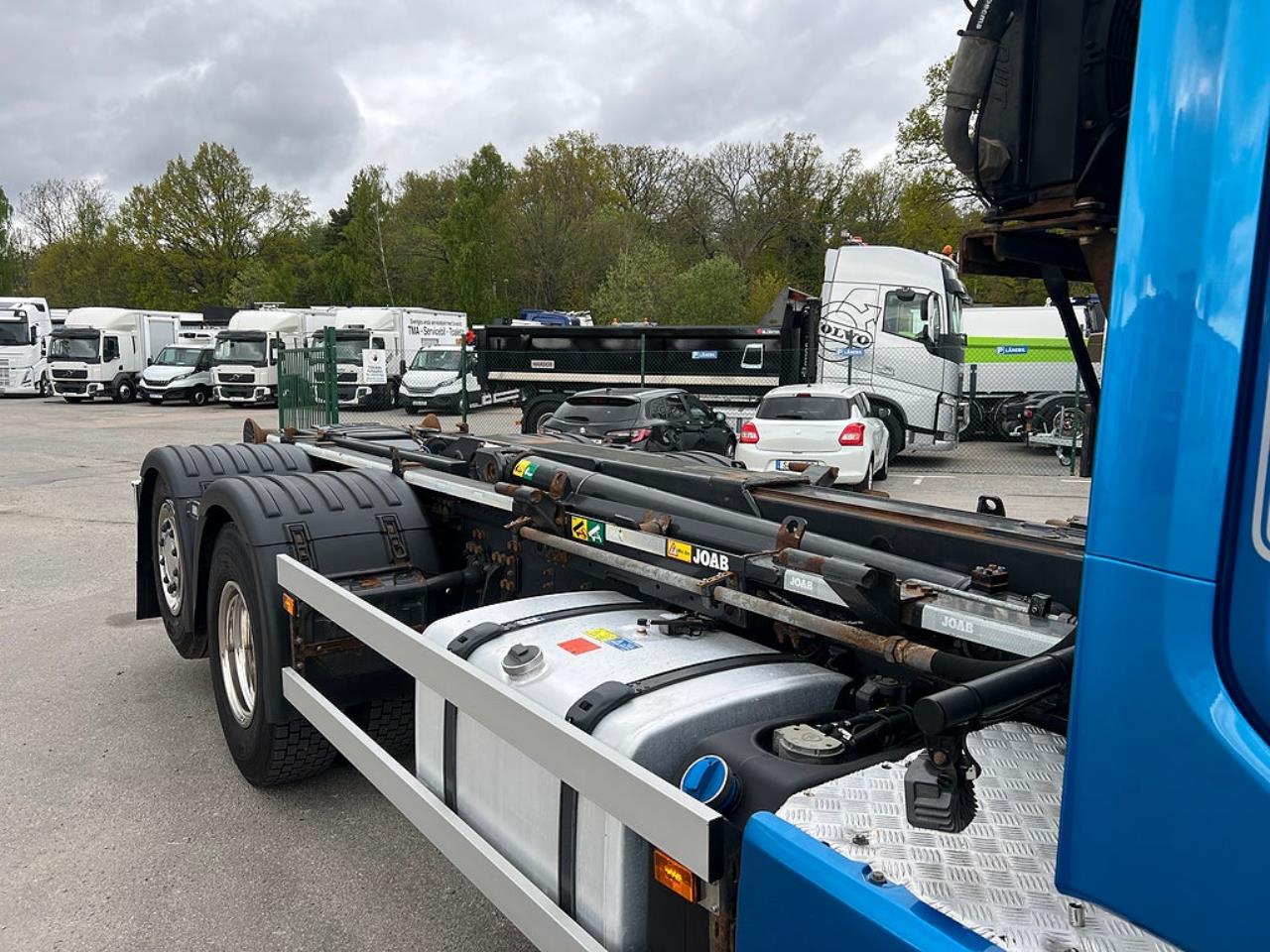Scania G450 6x2*4 Lastv&auml;xlare, Kranflak Anpassad, Euro 6 2019 - Kran