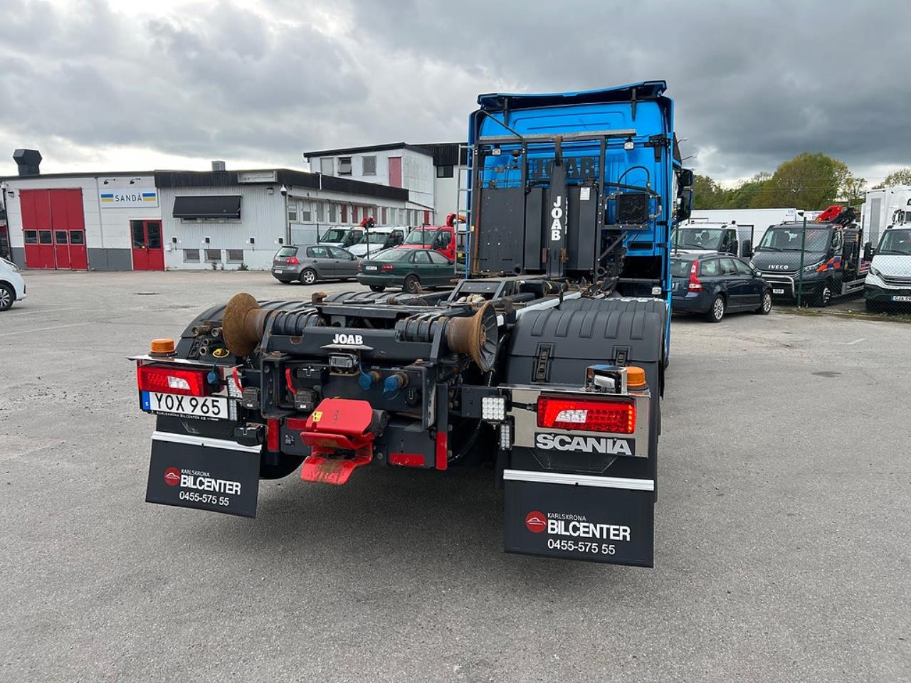 Scania G450 6x2*4 Lastv&auml;xlare, Kranflak Anpassad, Euro 6 2019 - Kran
