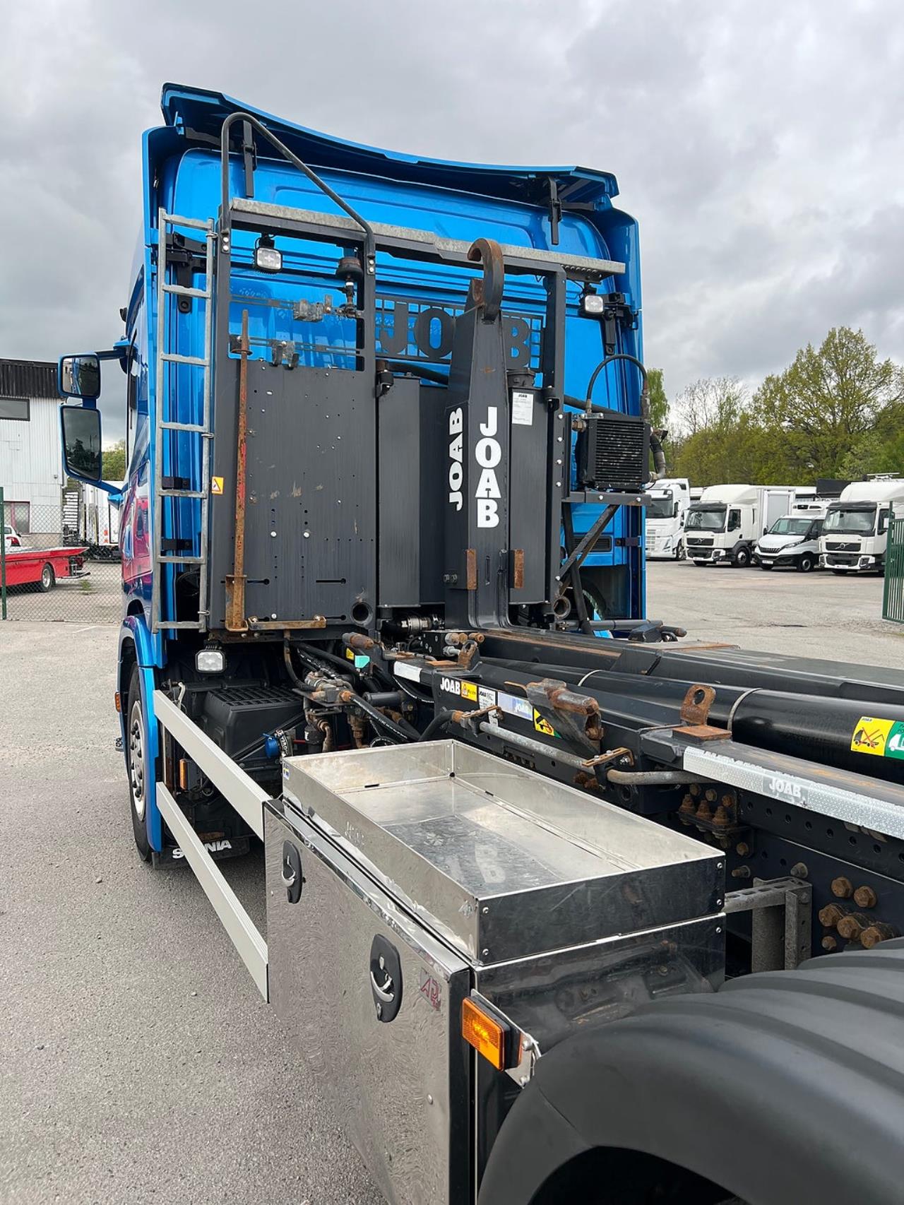 Scania G450 6x2*4 Lastv&auml;xlare, Kranflak Anpassad, Euro 6 2019 - Kran