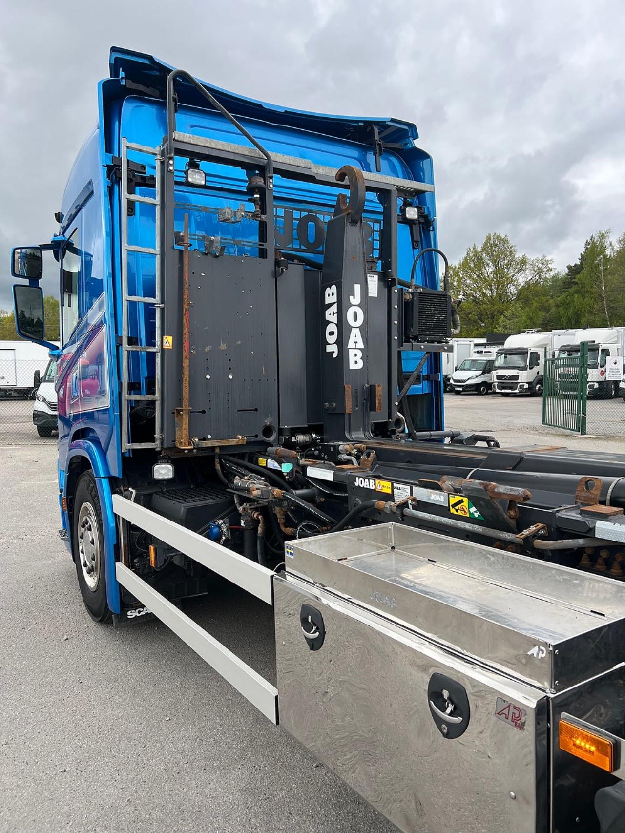 Scania G450 6x2*4 Lastv&auml;xlare, Kranflak Anpassad, Euro 6 2019 - Kran