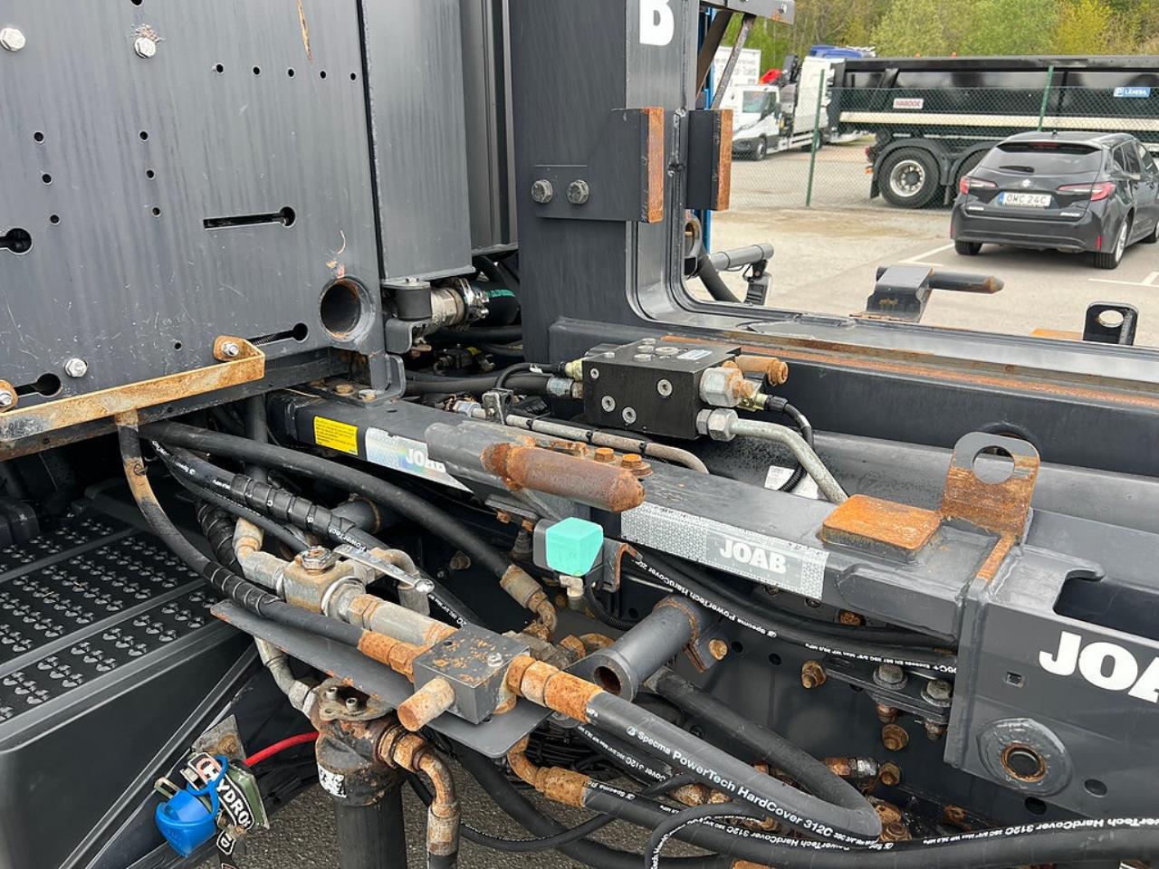 Scania G450 6x2*4 Lastv&auml;xlare, Kranflak Anpassad, Euro 6 2019 - Kran