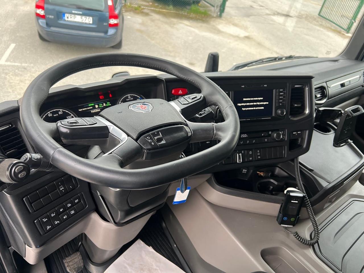 Scania G450 6x2*4 Lastv&auml;xlare, Kranflak Anpassad, Euro 6 2019 - Kran