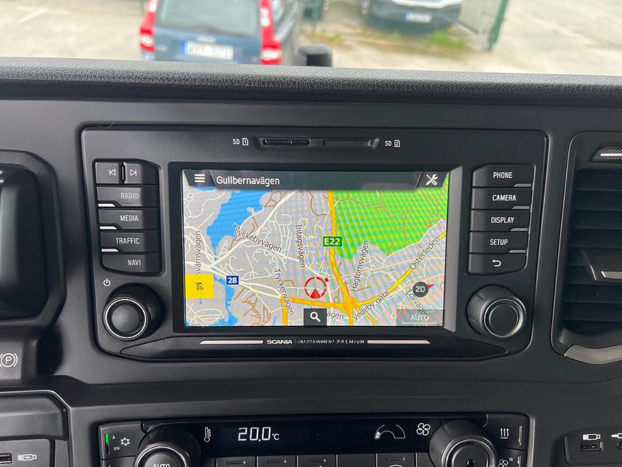 Scania G450 6x2*4 Lastv&auml;xlare, Kranflak Anpassad, Euro 6 2019 - Kran