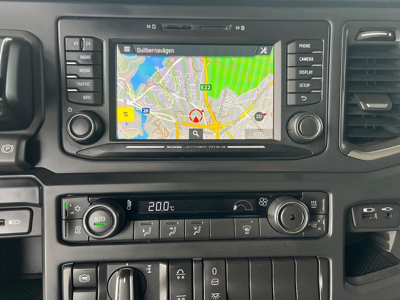 Scania G450 6x2*4 Lastv&auml;xlare, Kranflak Anpassad, Euro 6 2019 - Kran