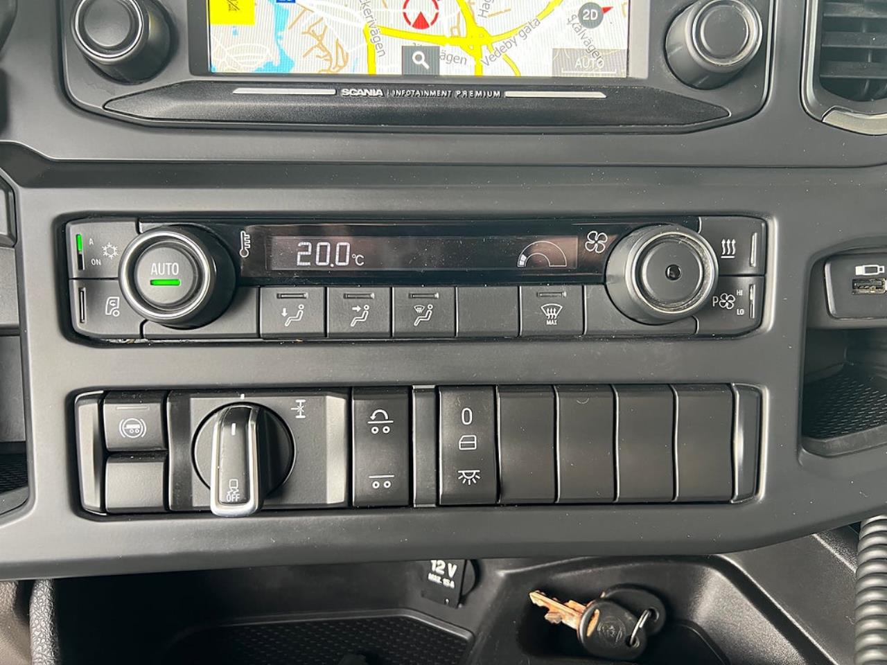 Scania G450 6x2*4 Lastv&auml;xlare, Kranflak Anpassad, Euro 6 2019 - Kran