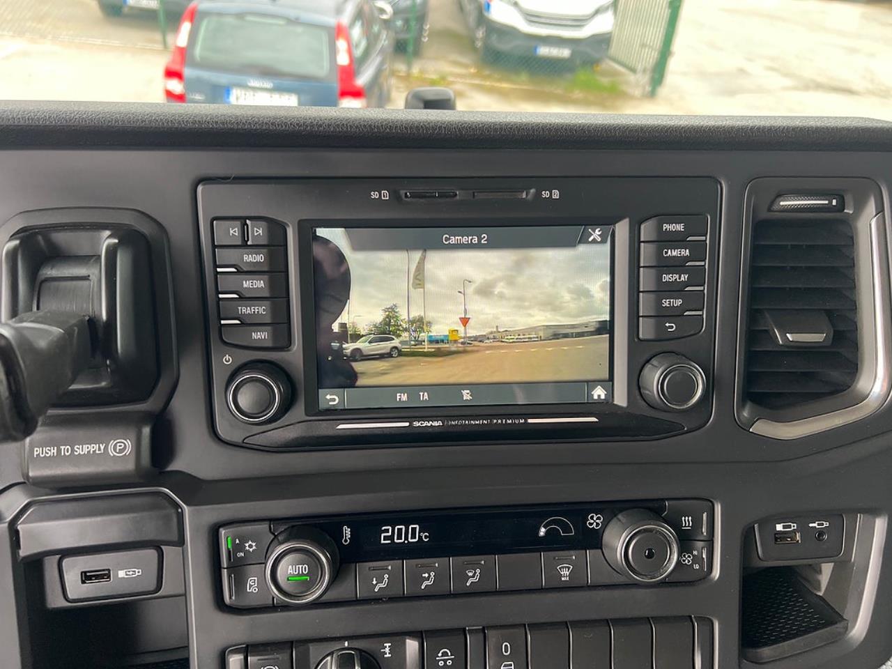 Scania G450 6x2*4 Lastv&auml;xlare, Kranflak Anpassad, Euro 6 2019 - Kran