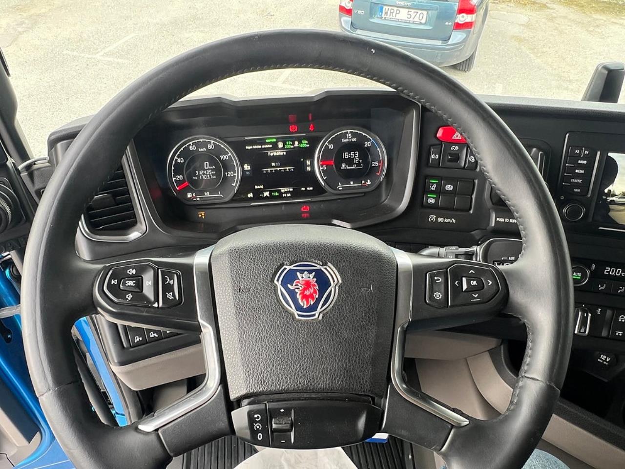 Scania G450 6x2*4 Lastv&auml;xlare, Kranflak Anpassad, Euro 6 2019 - Kran