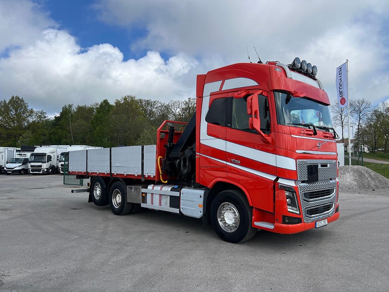 Volvo FH16 750 6x2*4 Kranbil / Br&auml;dg&aring;rdsbil, Euro 6 2015 - Kran