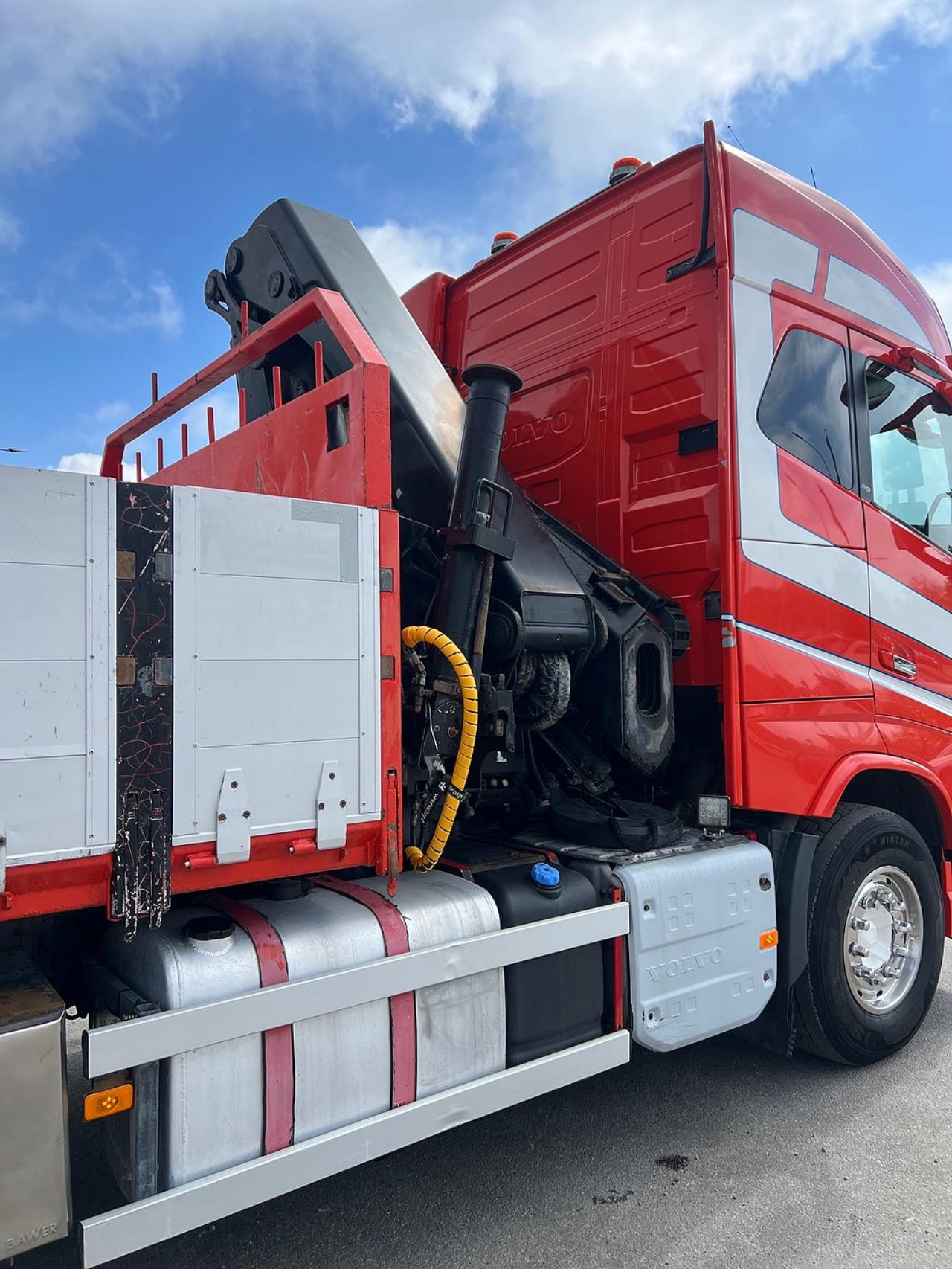 Volvo FH16 750 6x2*4 Kranbil / Br&auml;dg&aring;rdsbil, Euro 6 2015 - Kran
