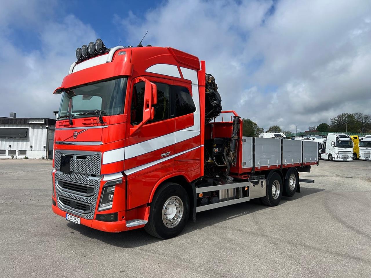 Volvo FH16 750 6x2*4 Kranbil / Br&auml;dg&aring;rdsbil, Euro 6 2015 - Kran