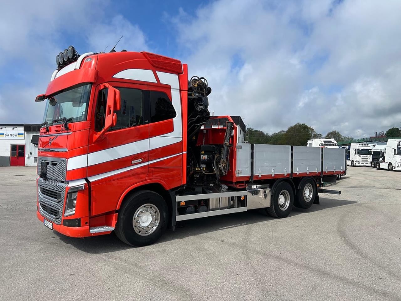 Volvo FH16 750 6x2*4 Kranbil / Br&auml;dg&aring;rdsbil, Euro 6 2015 - Kran