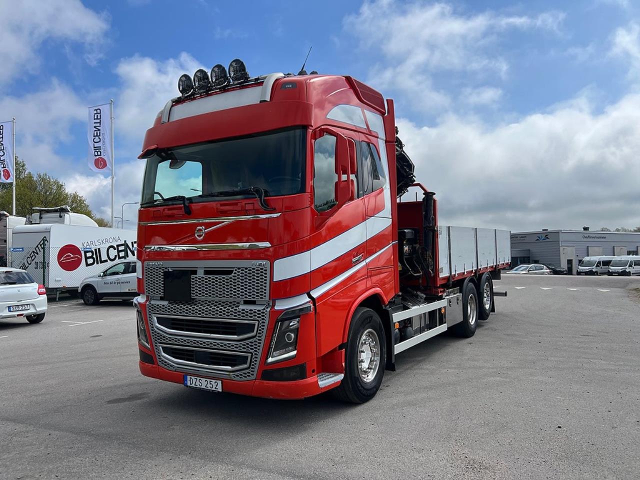 Volvo FH16 750 6x2*4 Kranbil / Br&auml;dg&aring;rdsbil, Euro 6 2015 - Kran
