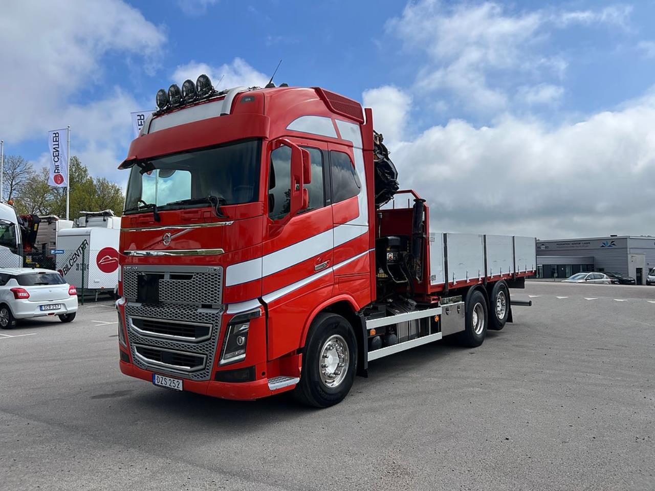 Volvo FH16 750 6x2*4 Kranbil / Br&auml;dg&aring;rdsbil, Euro 6 2015 - Kran