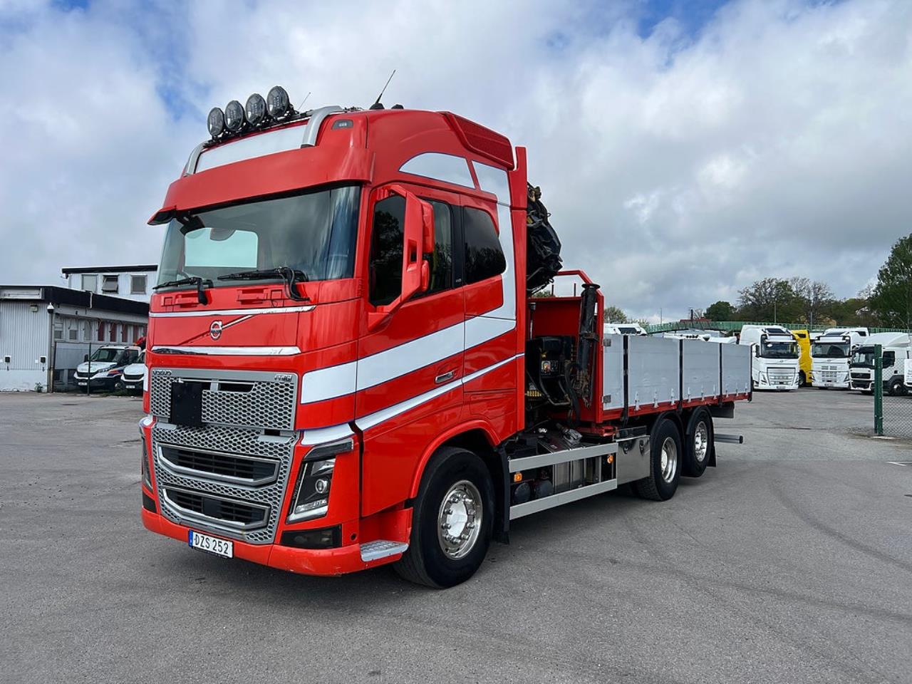 Volvo FH16 750 6x2*4 Kranbil / Br&auml;dg&aring;rdsbil, Euro 6 2015 - Kran