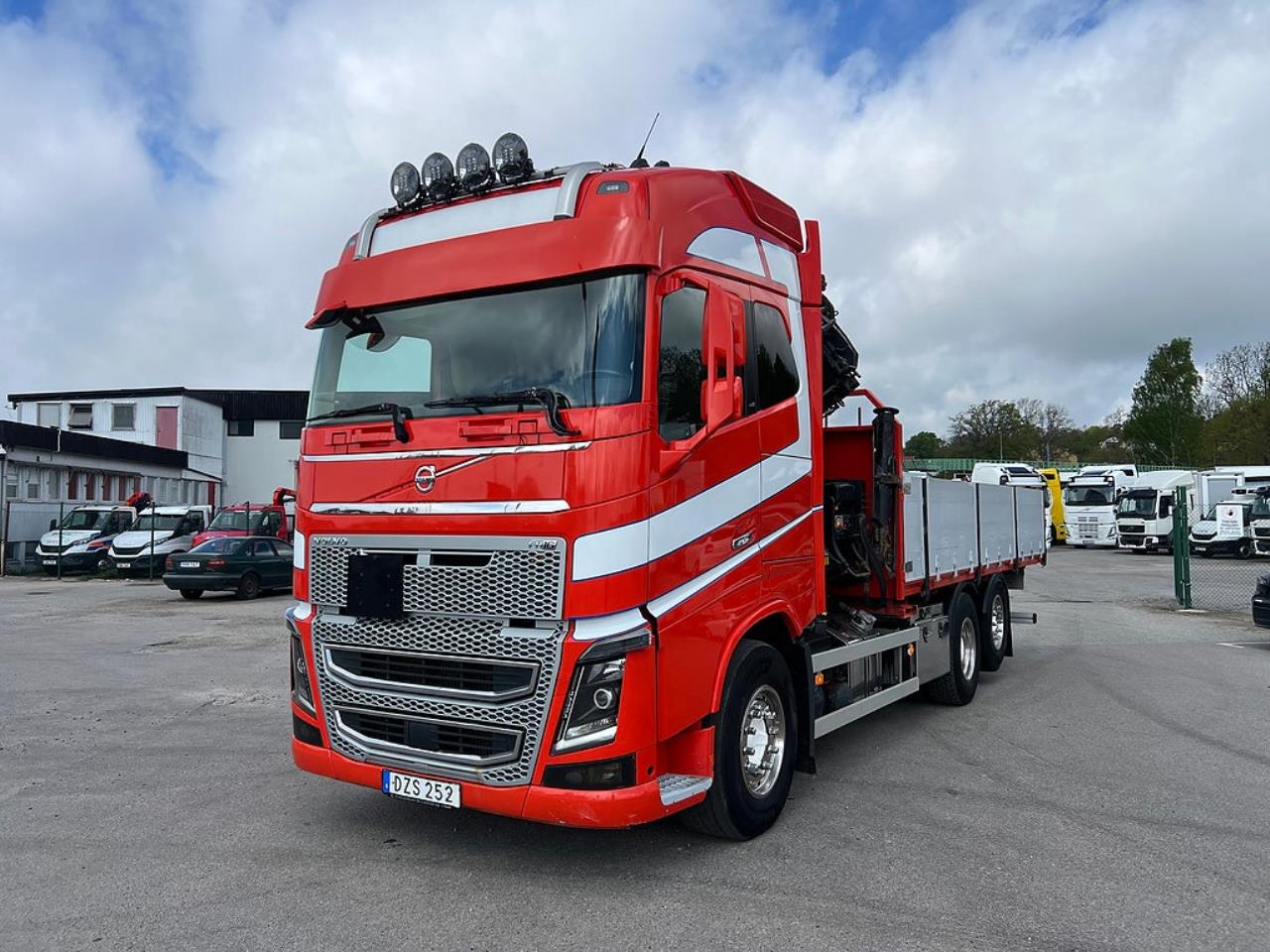 Volvo FH16 750 6x2*4 Kranbil / Br&auml;dg&aring;rdsbil, Euro 6 2015 - Kran