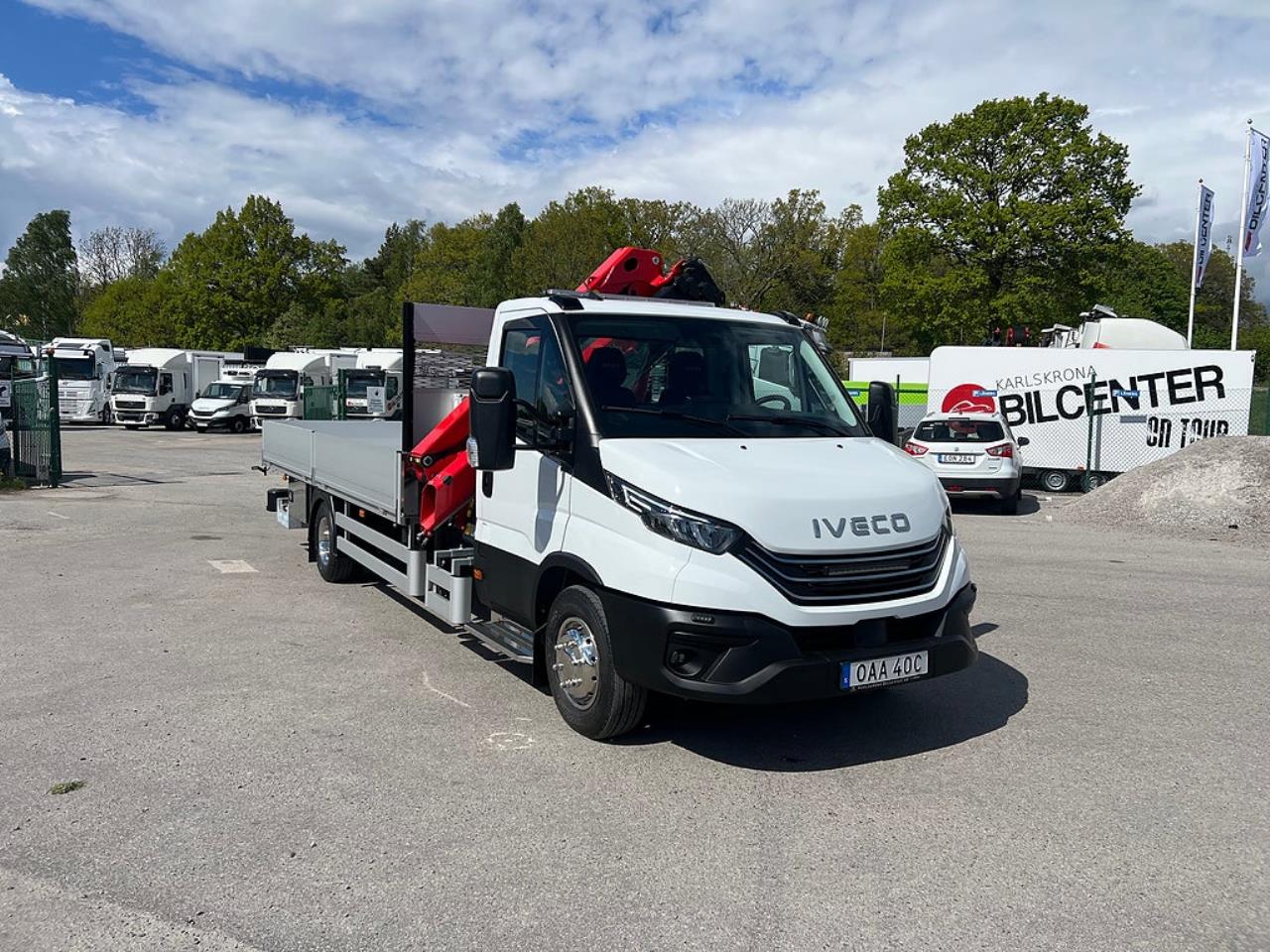 Iveco Daily 72C18 A8 Kranbil Palfinger Kran Fullutrustad 2025 - &Ouml;vrigt
