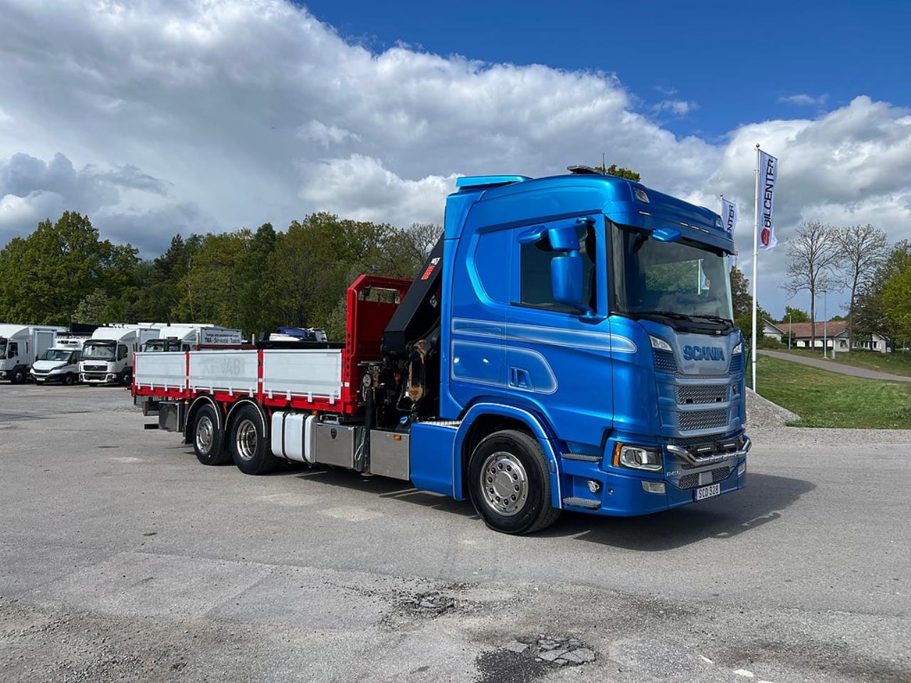 Scania R410 6x2*4 Kranbil, Hiab 377 Kran, Euro 6 2017 - Kran