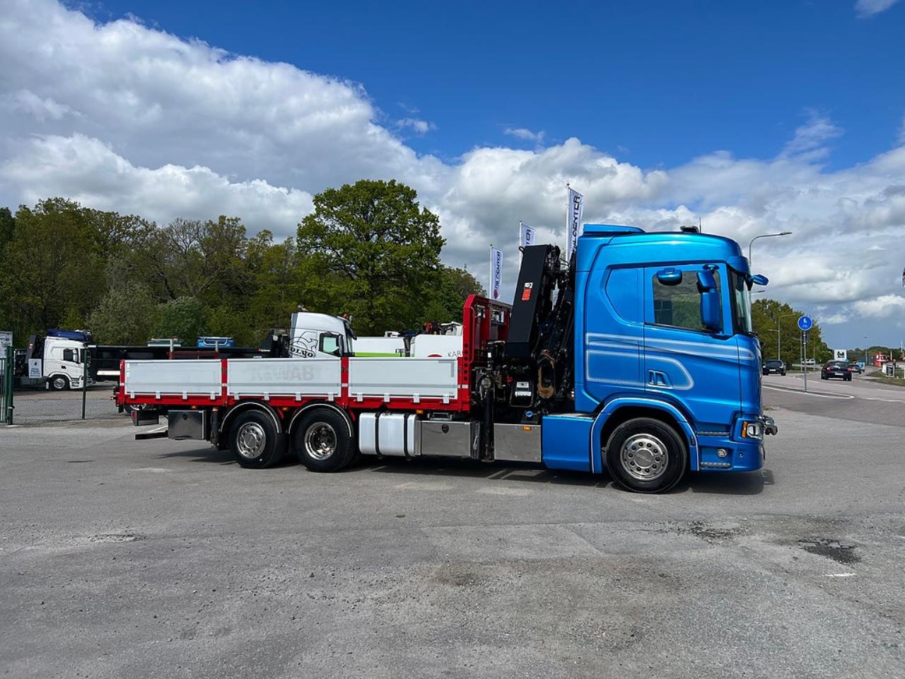 Scania R410 6x2*4 Kranbil, Hiab 377 Kran, Euro 6 2017 - Kran