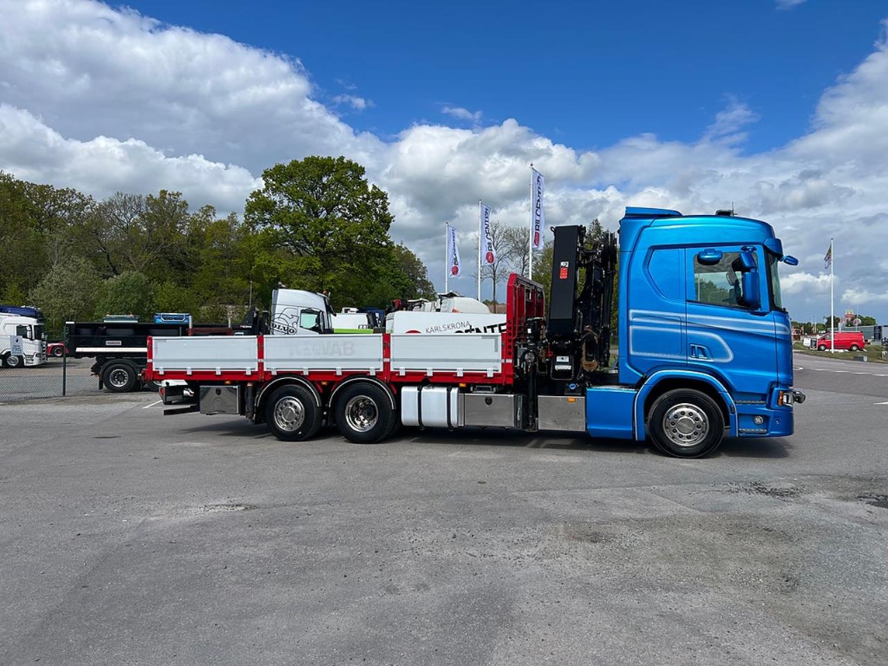 Scania R410 6x2*4 Kranbil, Hiab 377 Kran, Euro 6 2017 - Kran