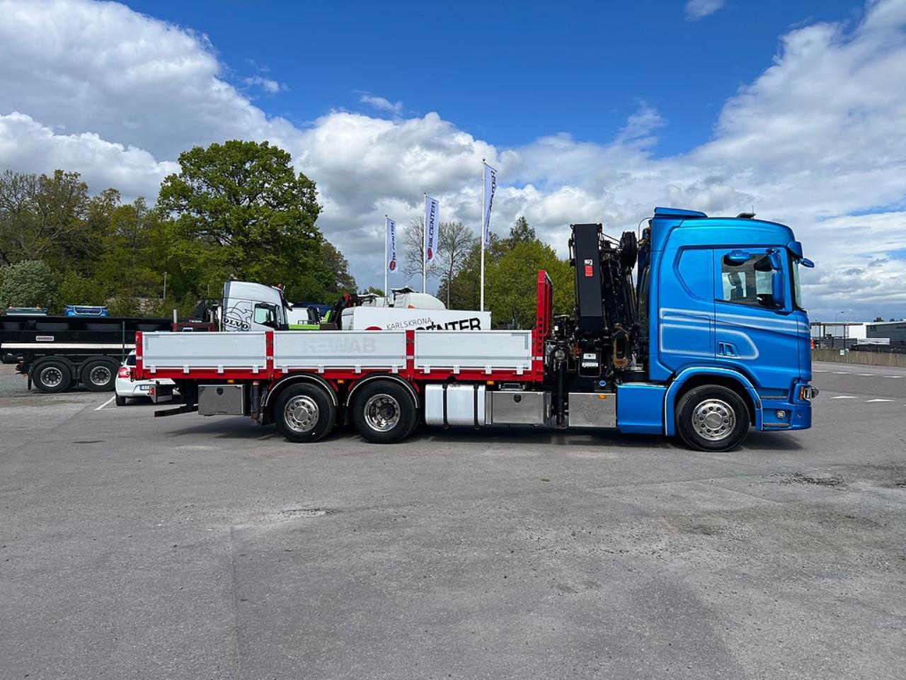 Scania R410 6x2*4 Kranbil, Hiab 377 Kran, Euro 6 2017 - Kran
