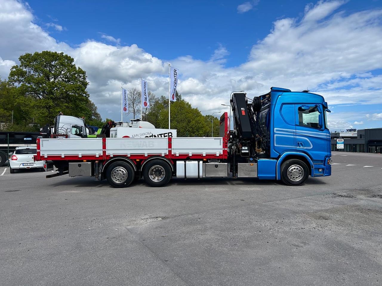 Scania R410 6x2*4 Kranbil, Hiab 377 Kran, Euro 6 2017 - Kran