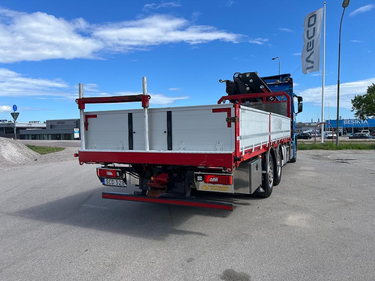 Scania R410 6x2*4 Kranbil, Hiab 377 Kran, Euro 6 2017 - Kran