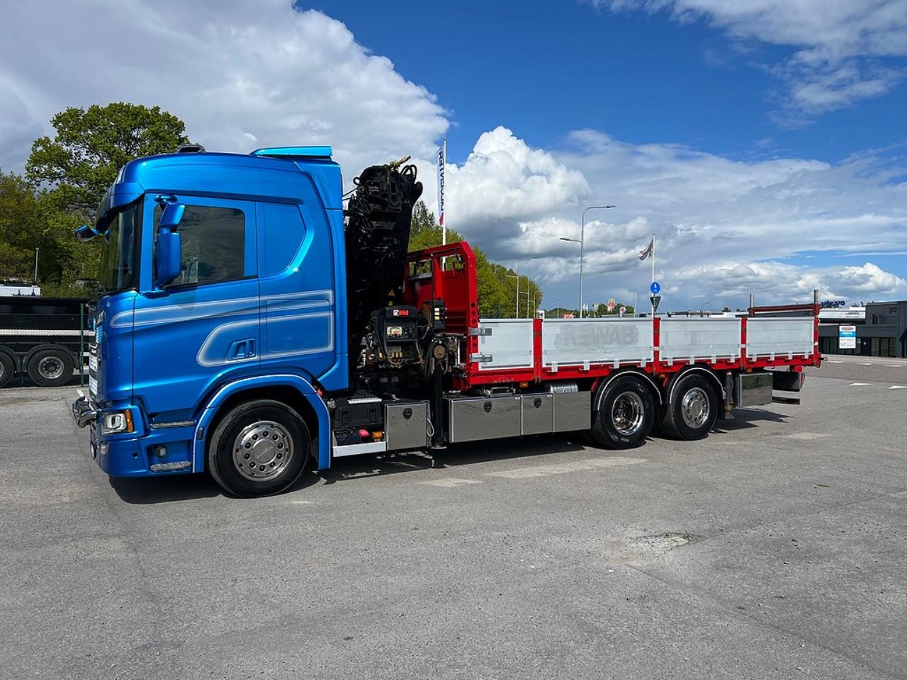 Scania R410 6x2*4 Kranbil, Hiab 377 Kran, Euro 6 2017 - Kran