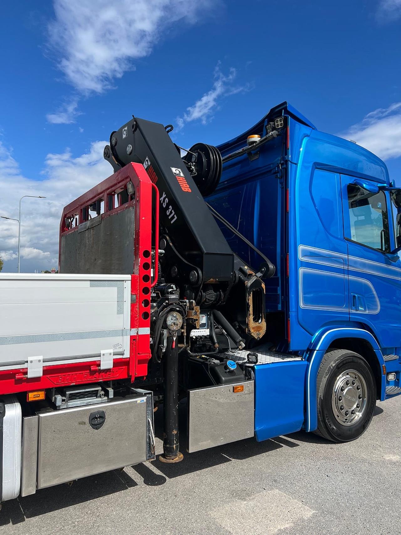 Scania R410 6x2*4 Kranbil, Hiab 377 Kran, Euro 6 2017 - Kran