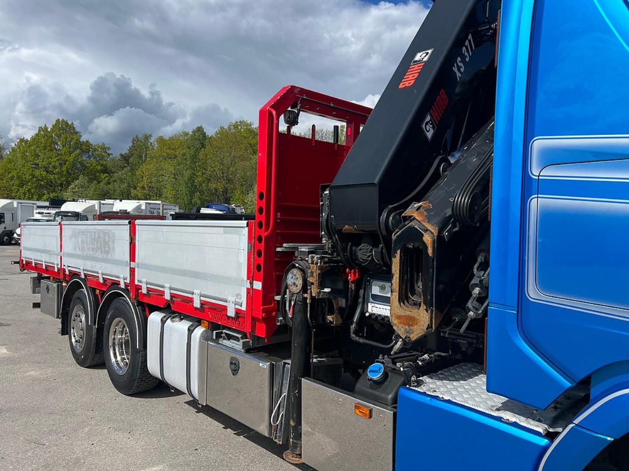 Scania R410 6x2*4 Kranbil, Hiab 377 Kran, Euro 6 2017 - Kran
