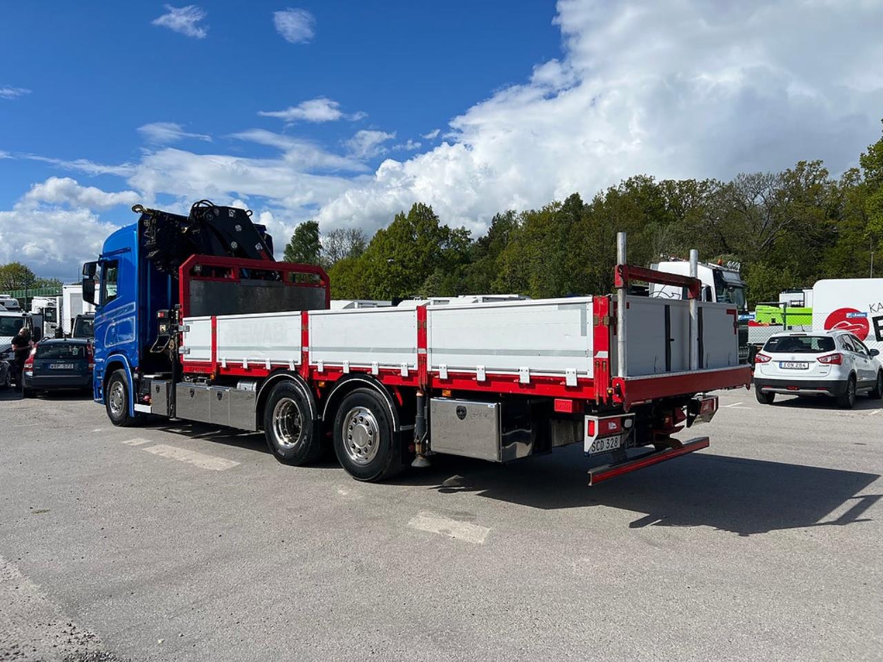 Scania R410 6x2*4 Kranbil, Hiab 377 Kran, Euro 6 2017 - Kran