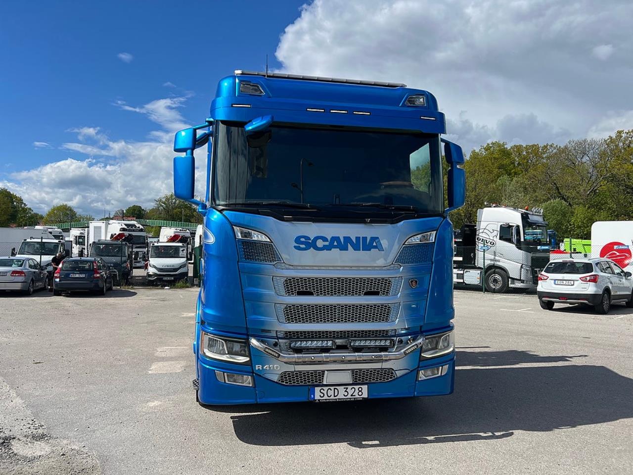 Scania R410 6x2*4 Kranbil, Hiab 377 Kran, Euro 6 2017 - Kran