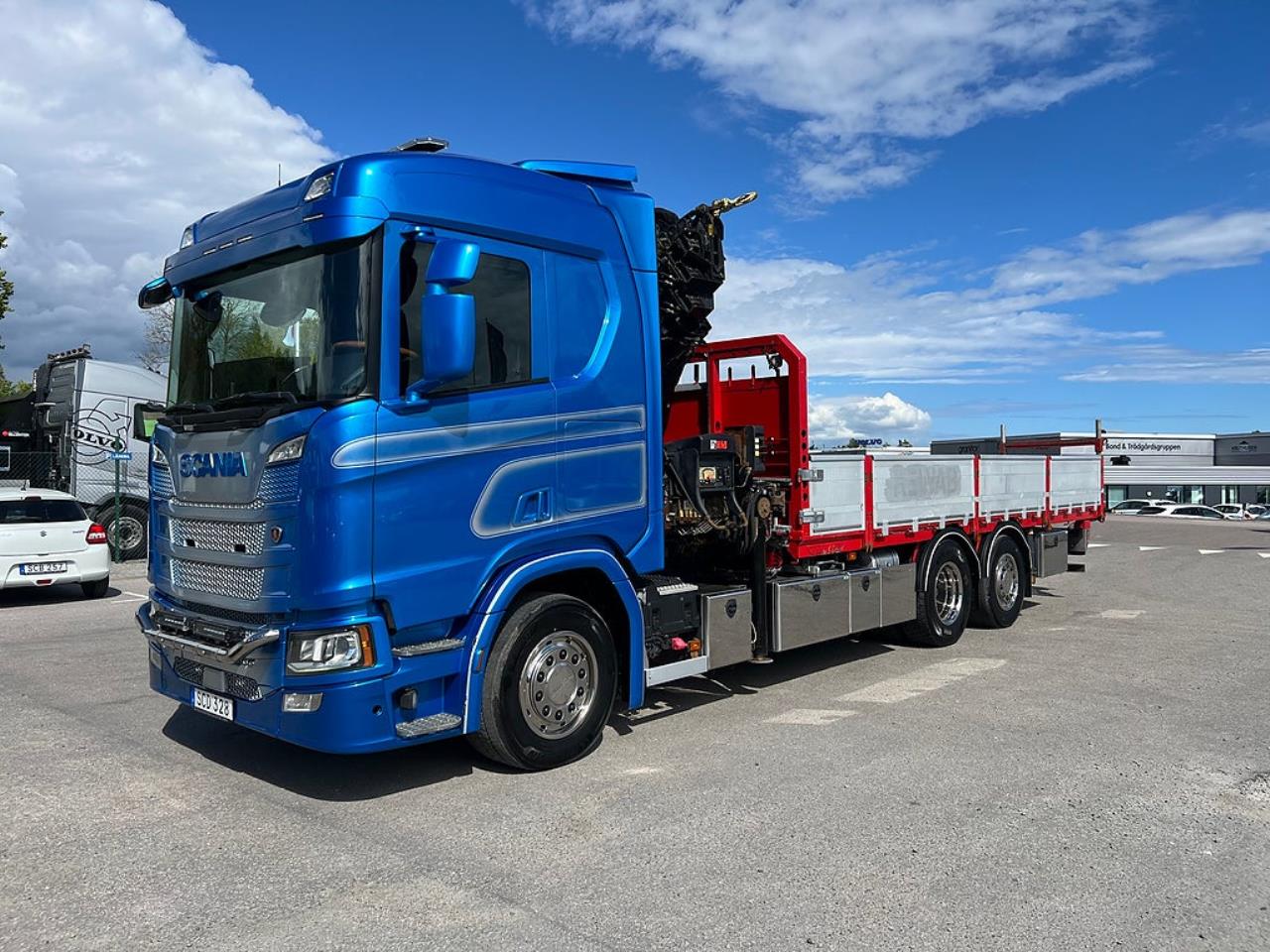 Scania R410 6x2*4 Kranbil, Hiab 377 Kran, Euro 6 2017 - Kran