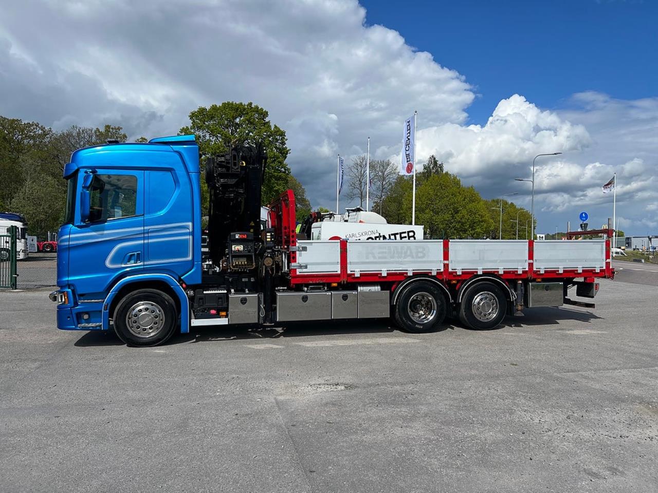 Scania R410 6x2*4 Kranbil, Hiab 377 Kran, Euro 6 2017 - Kran