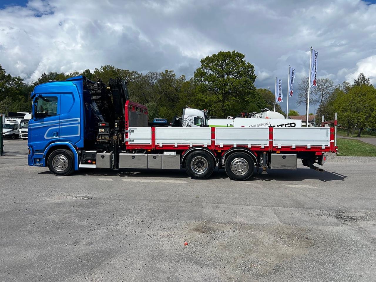 Scania R410 6x2*4 Kranbil, Hiab 377 Kran, Euro 6 2017 - Kran