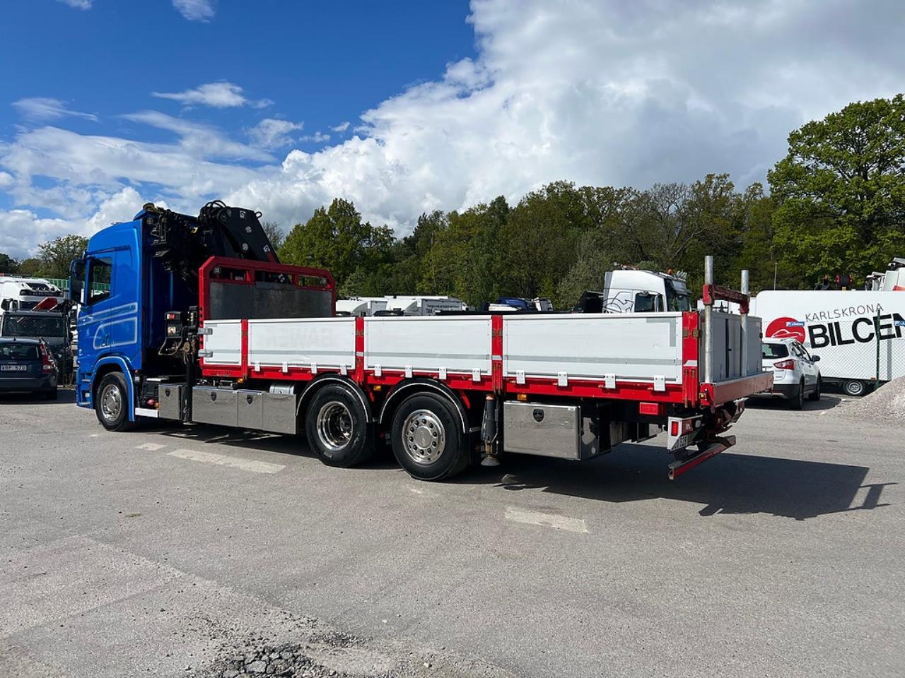 Scania R410 6x2*4 Kranbil, Hiab 377 Kran, Euro 6 2017 - Kran