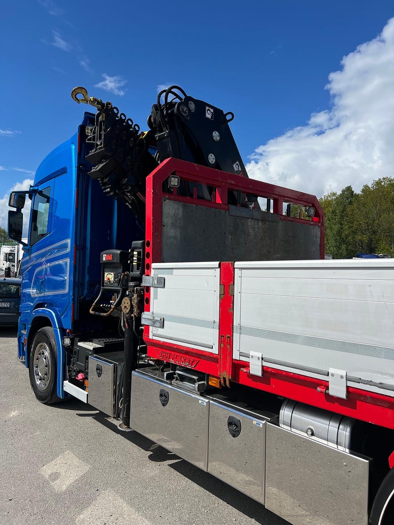 Scania R410 6x2*4 Kranbil, Hiab 377 Kran, Euro 6 2017 - Kran