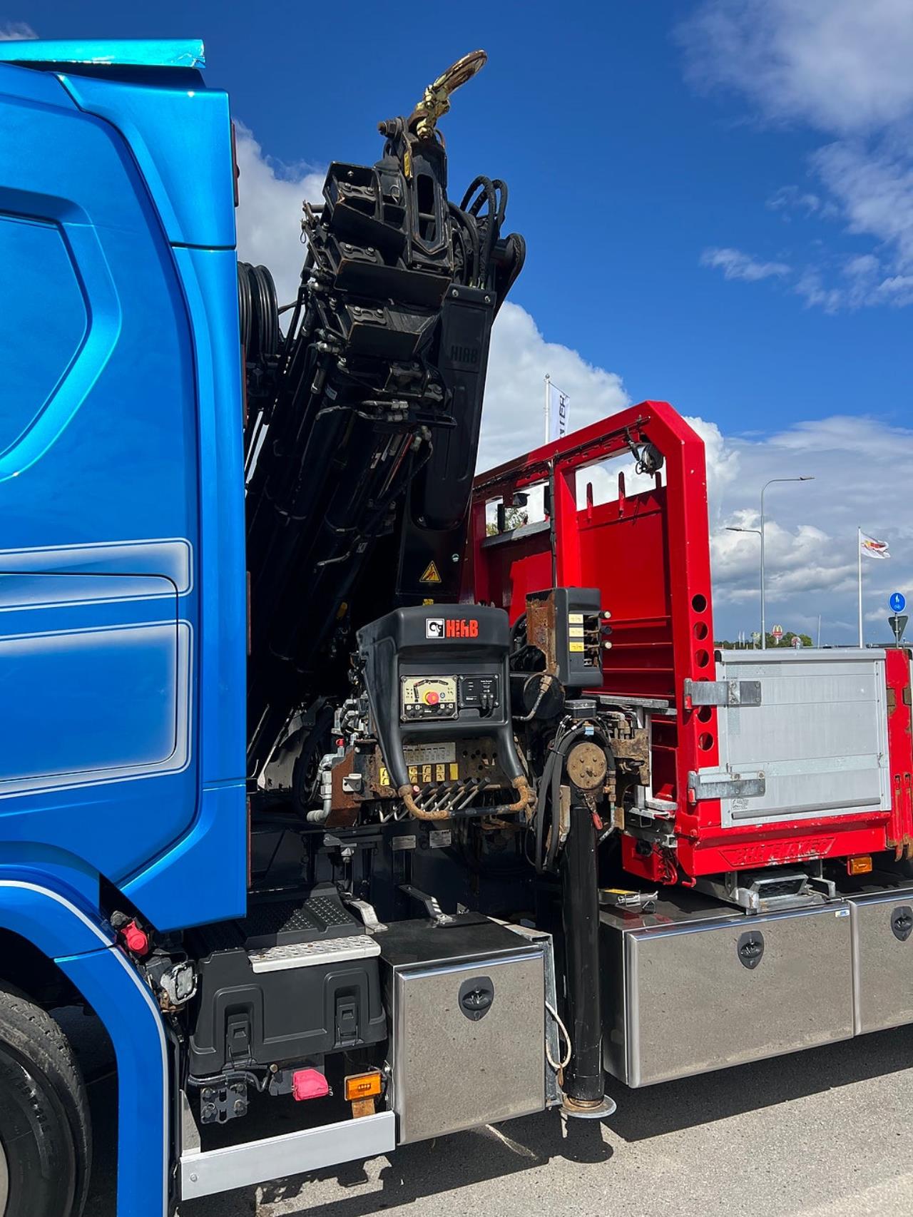 Scania R410 6x2*4 Kranbil, Hiab 377 Kran, Euro 6 2017 - Kran