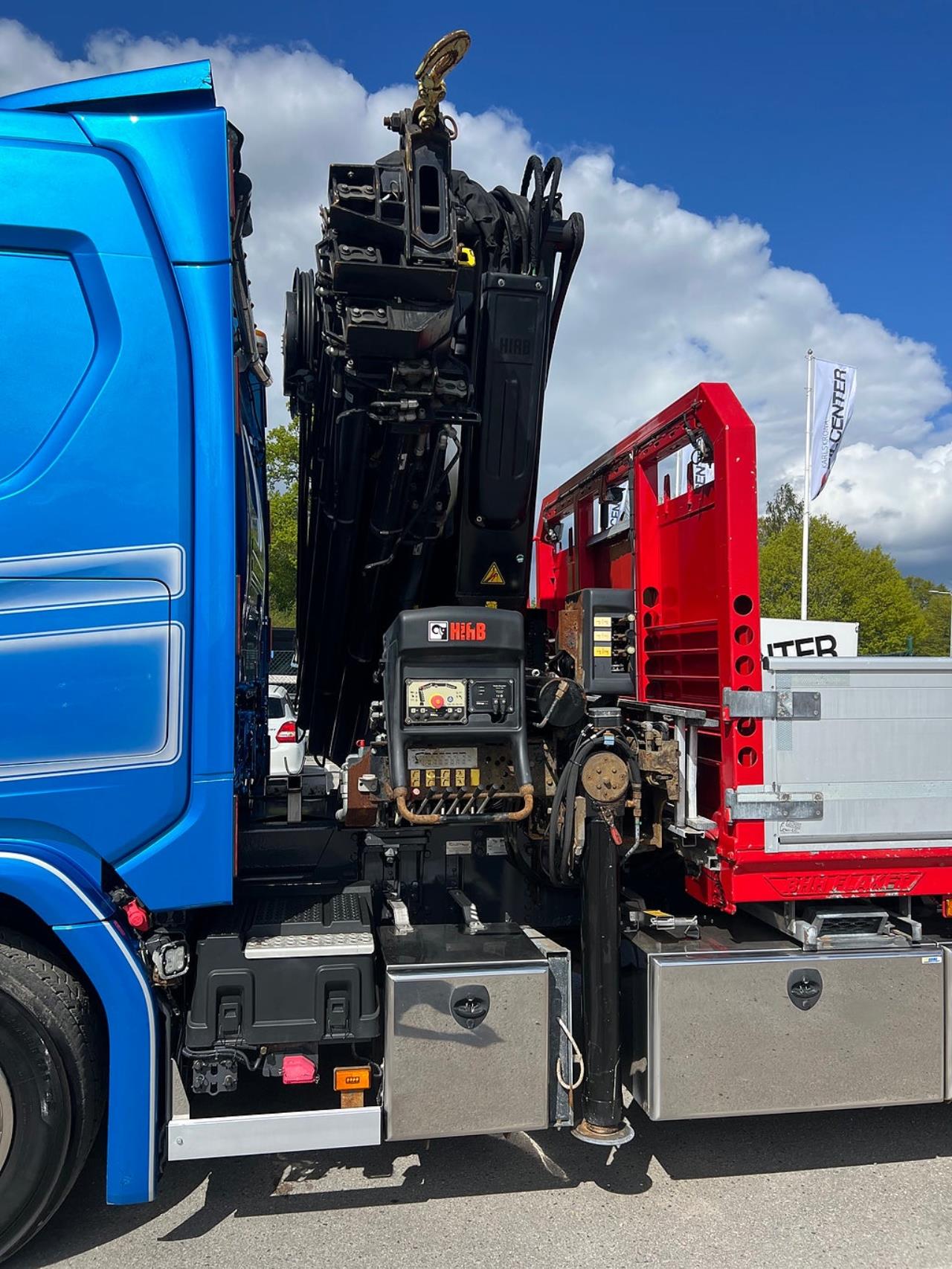 Scania R410 6x2*4 Kranbil, Hiab 377 Kran, Euro 6 2017 - Kran